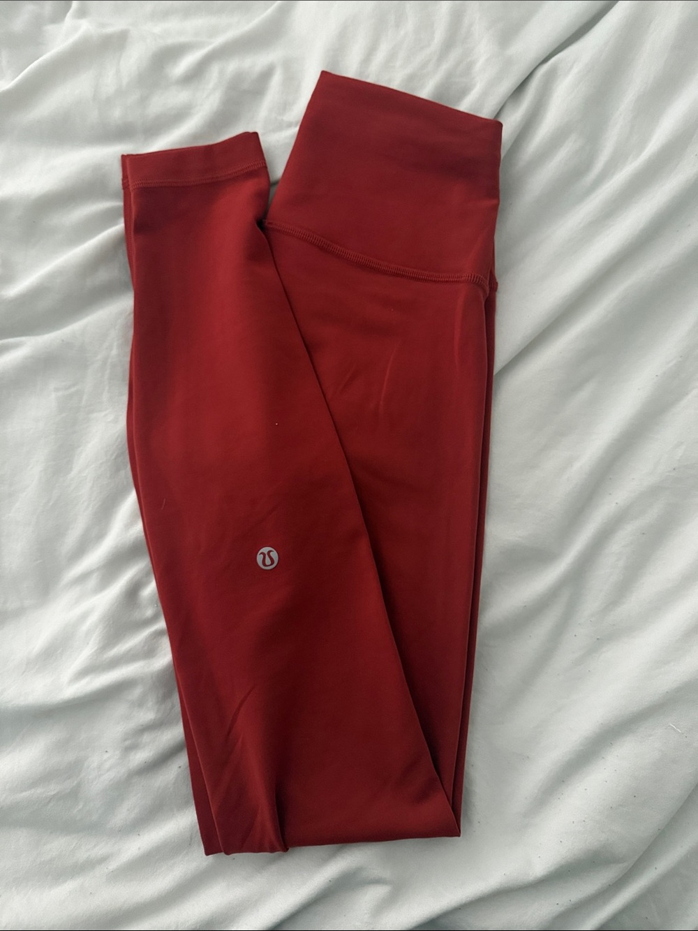 Lululemon High-Rise burnt orange Leggings